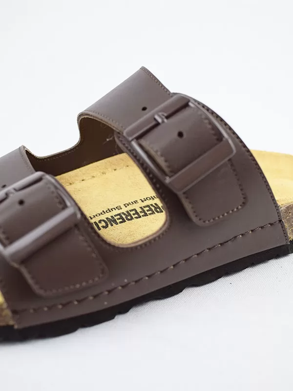 Sandales pour femme 203-1 Marron .......... miniature